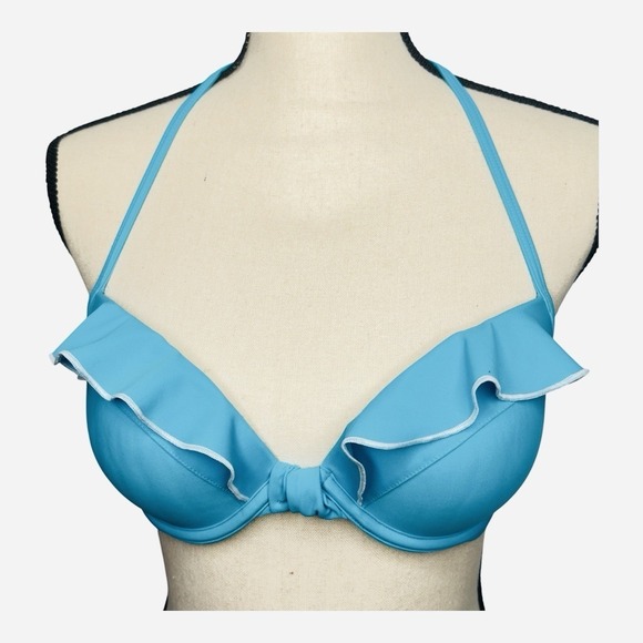 aerie Other - Aerie Brooke Ruffle Cup Support Bikini Top Size 36B